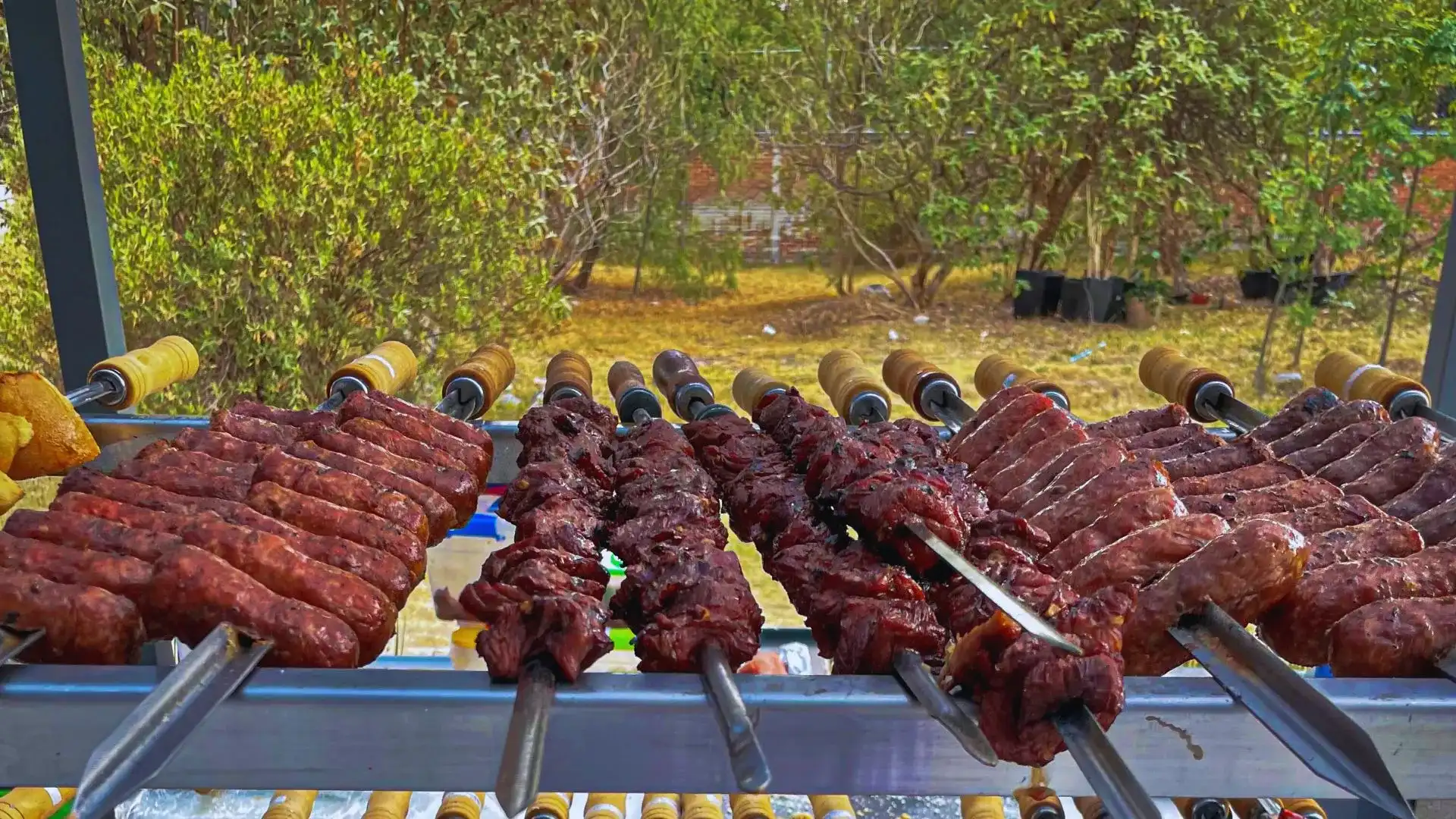 imagen de chorizo brasileño a la parrilla
