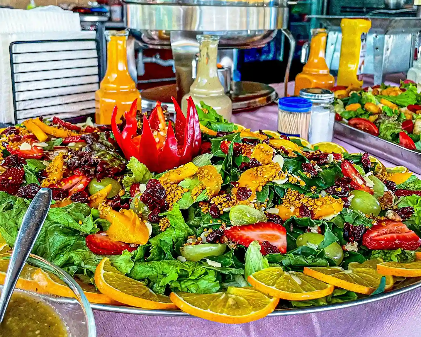 El mejor acompañamiento para las carnes: la ensalada dulce